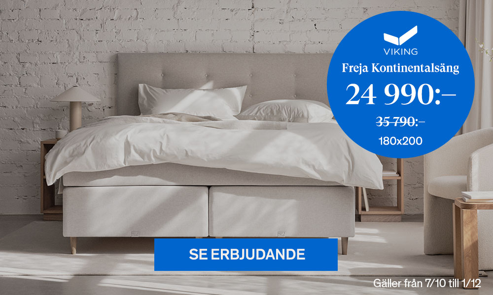 Viking Freja Kontinentalsäng 24 990:-